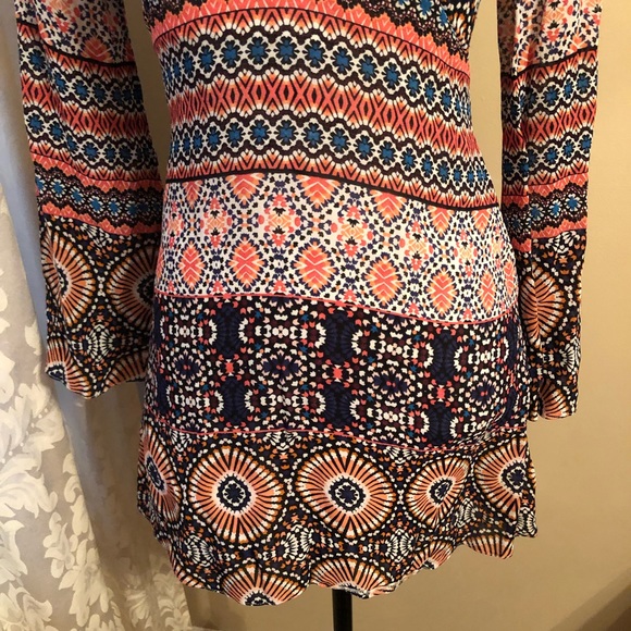 ASOS Skater Dress in Paisley Print with Lace Back - Picture 4 of 12